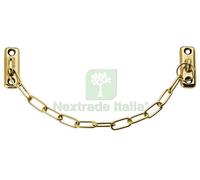 20PZ RITIENI A CATENA OTTONE BRONZATO: