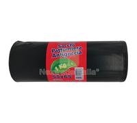 20PZ SACCHI NETTEZZA URBANA IN ROTOLO 55X70 NERO (GR 800 CA):