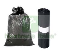 20PZ SACCO CONDOMINIALE LDPE IN ROTOLO NERO CM.90X120 PESO GR.140 SPESS.MY80 RO: