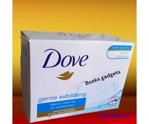 20pz Saponette Dove Gentle Exfoliating Beauty Cream Pietra Sapone 90gr