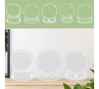 20pz Segnalibri Trasparenti per Fiori Secchi, Segnalibri Pressati Fatti a Mano con Fiori Fai Da Te Bellissimi Esemplari Botanici Pagine Floreali Artigianato per la Lettura di Album di Ritagli