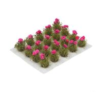 20pz Statica Peonia per Modellismo 15mm 20pz Statica Peonia per(Violet) | statica realistica, colore , ideale per diorami, dettagli fini, per facile applicazione