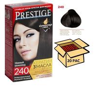 20pz Vip’s Prestige tinta permanente per capelli Cioccolato fondente №240