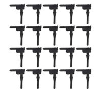 20Pz Viti Silicone Nero Per Ventole Case Pz Antivibrazione