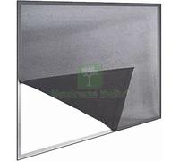20PZ ZANZARIERA A STRAPPO PER BALCONI CM. 120X240 COL. NERO: