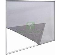 20PZ ZANZARIERA A STRAPPO PER FINESTRA CM. 150X180 COL. GRIGIO: