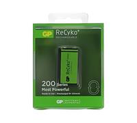 20R8H Batt: Ni-MH 6F22 8,4 V 200 mAh ReCyko + 26,5 x 15,7 x 48,5 mm 20 mA GP