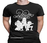 20Th Century Boys Manga Mens Tshirt Naoki Urasawa Novelty Tee Shirt Harajuku Crewneck Black XXL