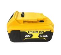 20V 6.0Ah Batteria Di Ricambio Ricaricabile Agli Ioni Di Litio Compatibile Con DeWalt MAX XR DCB205 DCB200 Trapano Elettrico A Batteria Smerigliatrice Angolare Strumento Di Ricambio(1pc)