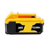 20V 8.0/12.0Ah Batteria Di Ricambio Ricaricabile Agli Ioni Di Litio Compatibile Con DEWALT DCB201 DCB206 DCB209 Trapano Elettrico A Batteria Smerigliatrice Angolare Strumento Di Sostituzione(12.0AH)