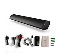 20W Bluetooth Bluetooth Soundbar TV Altoparlante musicale Sound Bar Home Theater TF USB. Supporta fibra da 3,5 mm RCA. Con il supporto a parete