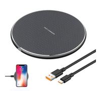20W Caricatore Wireless, Caricatore senza fili Veloce per i-Phone 16 15 14 13 12 11 e Sam-sung Galaxy S24 S23 S22 S21 S20 Xiao-mi Hua-wei One-plus LG, Base Ricarica Senza Fili Qi con Indicatore LED