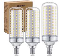 20W Lampadine LED E14 LED Bianco Freddo 6000K,LED Mais lampadine,Equivalenti 200W Lampada Alogena,2200LM Sostituire Lampadine a Incandescenza da 150W~200W,Alta Luminosità CRI85,Non Dimmerabile,3 Pezzi