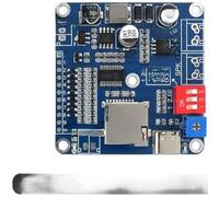 20W Voice Playback Trigger Lettore musicale WAV Decoder TF Card Supporto UART Protocollo 6-35V DC (CH9311-TF basso)
