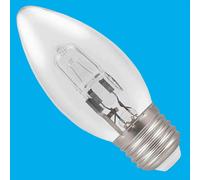 20X 20W (=25W) Lampadine A Candela Chiare Alogene Dimmerabili ES E27