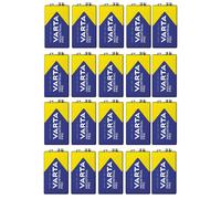 Varta Industrial Pro Batterie alcaline 9V 580mAh 20 pezzi