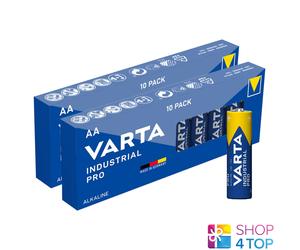 20x Batterie Alcaline Industriali VARTA AA 1.5V LR6 R6 MN1500 E91