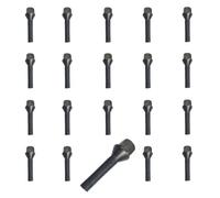 20x Bullone ruota M12x1,5 conico 60° 50mm | dimensione della chiave inglese 17mm compatibile con MINI Cooper R50 Cooper R56 LCI Cooper R56 Cooper C