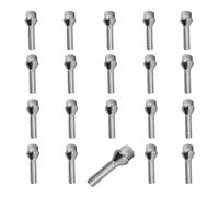 20x Bullone ruota M14x1,5 conico 60° 43mm | dimensione della chiave inglese 17mm compatibile con Citroën C8 C8 Van Dispatch I Dispatch II