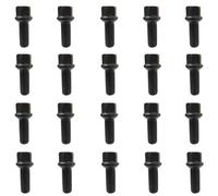 20x Bullone ruota M14x1.5 sferici R13 37mm | dimensione della chiave inglese 17mm compatibile con Audi A4 8H Cabrio A4 8H Cabrio quattro A5 8F Cabri