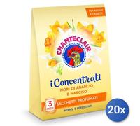 20x Bundle Chante Clair Sacchetti Profumati 3 Pezzi Arancio