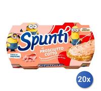 20x Bundle Simmenthal Spunti' Prosciutto Cotto Gr 84X2
