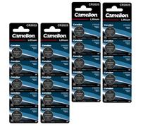 20x Camelion CR2025 3V Batterie a Bottone al Litio DL2025 Per Telecomando