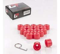 20x Cappuccio Tappi a Vite Ruota Viti per Ruote Rosso 17mm per BMW 2er 3er