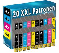 20X Cartucce Di Inchiostro Per Epson Expression Home XP 2100 XP 2105 XP 3100 Set