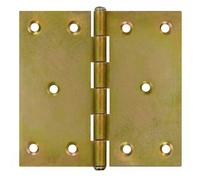 20X Cerniere Angolari 100 X 100 X 2,0 Mm Cerniera Porta Cerniere Gialle Zincate