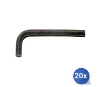 20x Chiave Beta 96N Brugola Brunita Mm 4