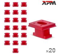 20x Clip di Fissaggio Dashboard per BMW 3er E46 7er E65 E66 E67 X3 E83