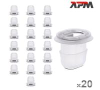 20X Clip Di Fissaggio Per BMW 3 Serie Cabriolet E93 5 Serie E39 7 Serie E38