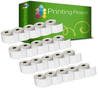 Printing Pleasure 20x Compatibile Rotolo 11354 57mm x 32mm Etichette adesive (Etichetta per rotolo: 1000) per Dymo LabelWriter 4XL 450 400 330 320 310 Twin Turbo Duo Seiko SLP 450 400 200 120 100 Pro
