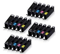 20x Compatibile XL Cartucce di Inchiostro per Canon Pixma IP7220 IP7240 IP7250 IP7270 Pixma MG5420 MG5440 MG5450 MG5470 MG5520 MG5550 MG5560 Nero Ciano Magenta Giallo Sparset Kcmy
