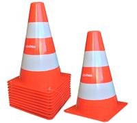 20x Cono Pilone Cappello Del Traffico Segnalazione Formazione