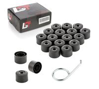 20X Coperture Delle Viti Delle Ruote Set Nero 17 Mm Per MAZDA