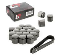20X Coperture Delle Viti Set Grigio 17 Mm Per OPEL