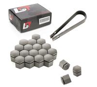 20X Coperture Delle Viti Set Grigio 19 Mm Per OPEL