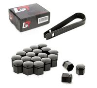 20X Coperture Delle Viti Set Nero 17 Mm Per CHRYSLER