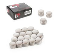 20X Coprimozzi Radiali Grigi Chiari 16 Mm Per CHRYSLER