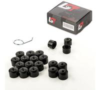 20X Coprimozzo Antifurto Set 17 Mm Estrattore Per SKODA Citigo 11-13