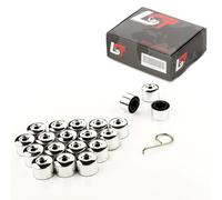 20X Coprimozzo Bulloni Set 17 Mm Cromato Per Bmw 1Er 4Er 5Er 6Er 7Er