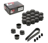 20X Coprimozzo Delle Ruote Dadi Di Sicurezza Set 17Mm Nero Per DAEWOO