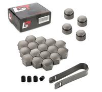 20X Coprivalvole Set 17 Mm Grigio Per SUBARU