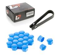 20X Coprivalvole Set Blu 17 Mm Per AUDI 80 90 100 A4 A6