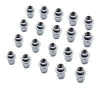 20x Dadi Delle Ruote In Lega for Jaguar X-Type X400 CF1 QQ6 01-09 M12 x 1.5