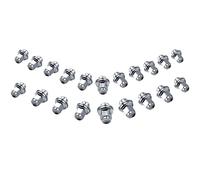 20x Dadi Delle Ruote In Lega for Jaguar X-Type X400 CF1 QQ6 01-2009 M12 x 1.5