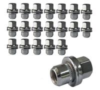 20x Dado ruota M14x1.5 flangia piatta 34mm | dimensione della chiave inglese 22mm compatibile con Land Rover Defender 110 4WD L663 Defender 110 Stat