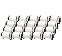 20x DK-22243 102 mm x 30,48 m Compatibili Etichette Nastri adesive continuo per Brother P-Touch QL-1050, QL-1050N, QL-1060N, QL-1100, QL-1110NWB etichettatrici